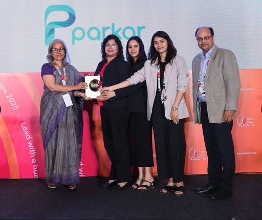 Parkar Silver award at People Matters LLC Awards 2025