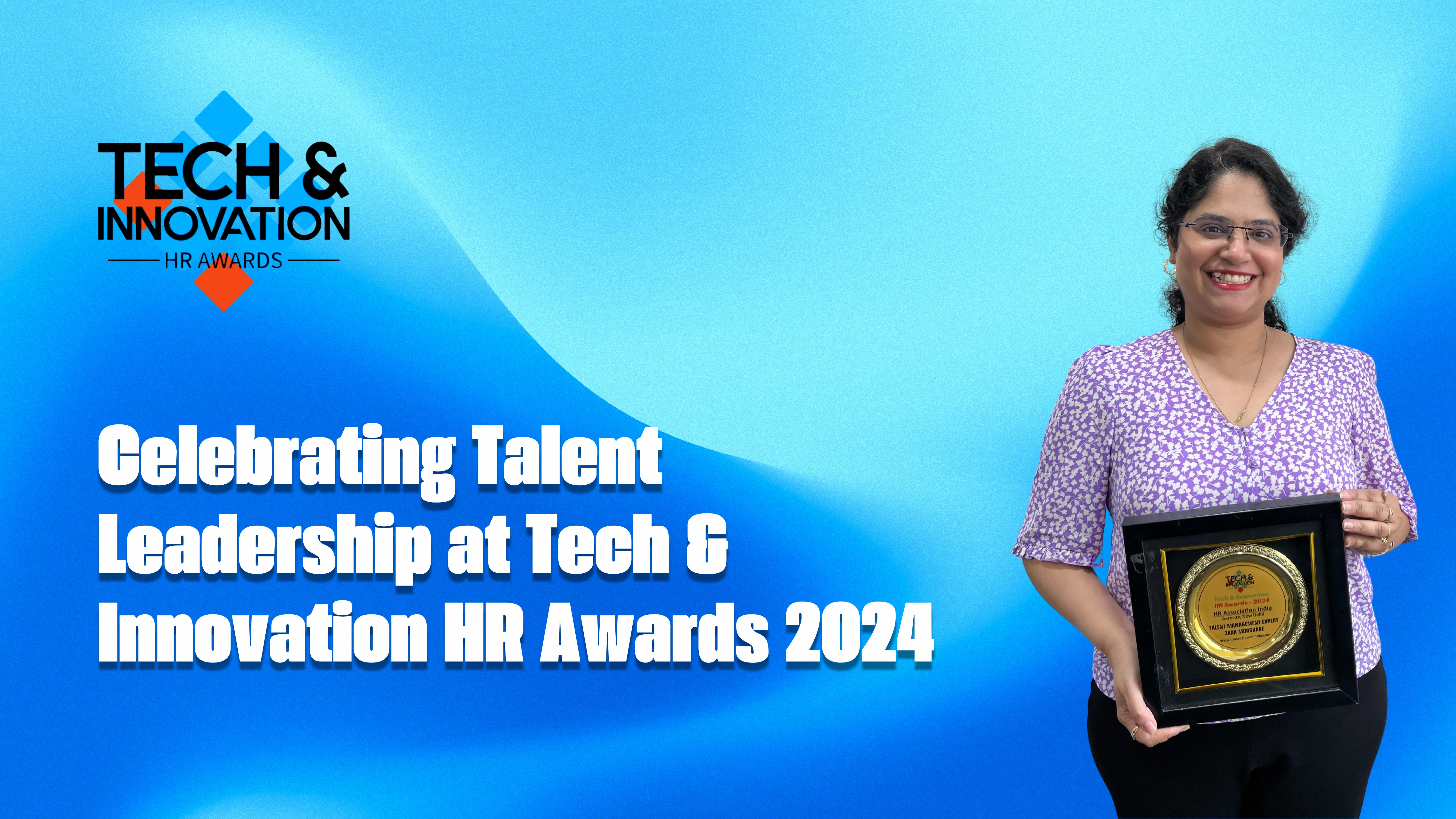 Celebrating Talent Leadership at Tech and Innovation HR Awards 2024