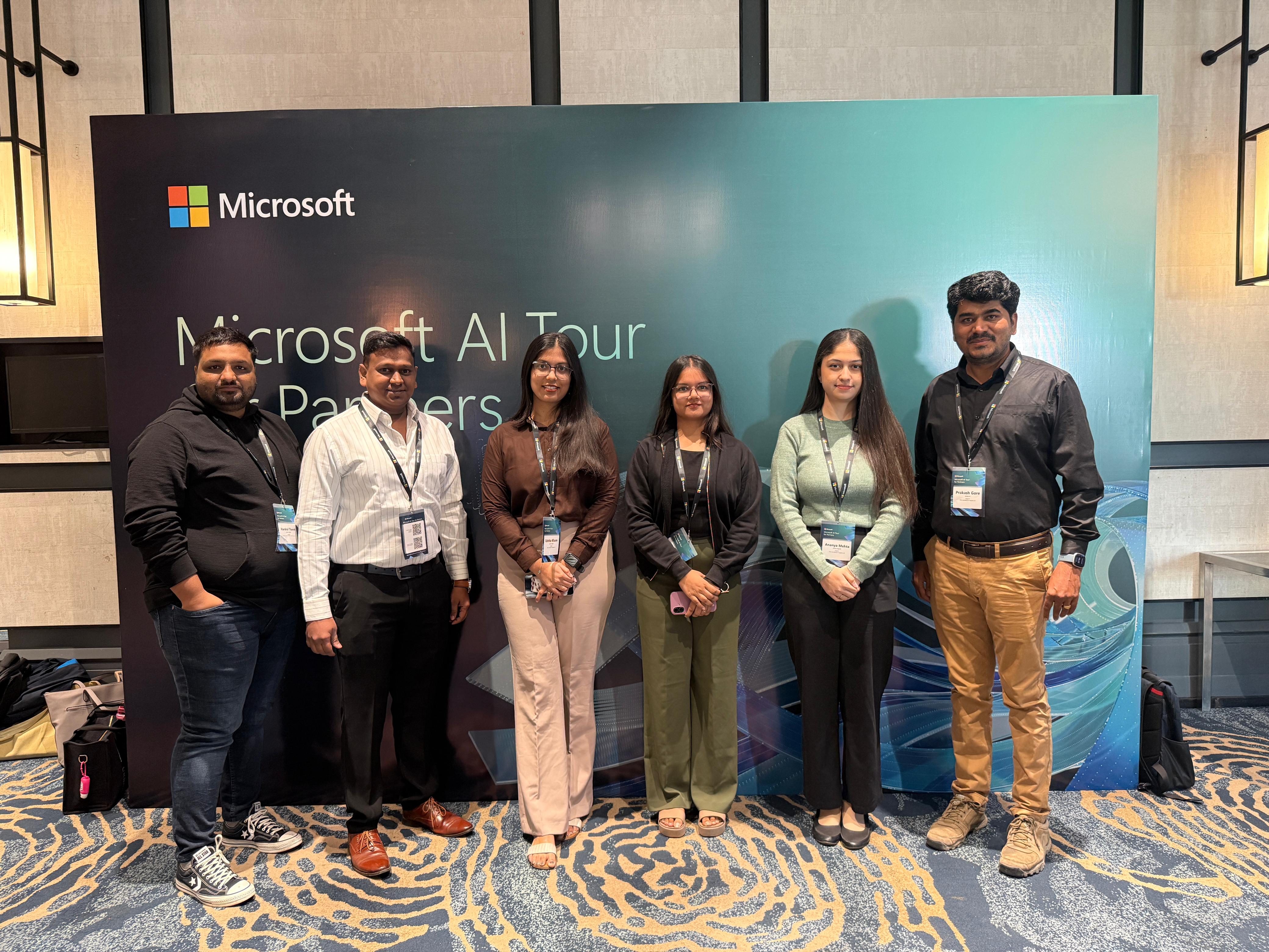 Parkar at the Microsoft Mumbai AI Tour 2025